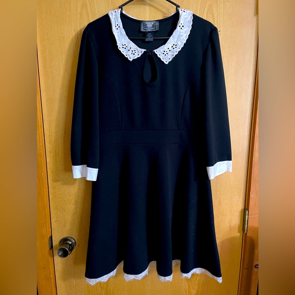 Hot topic American Horror story black maid dress